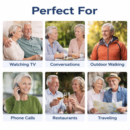 🔥Made In USA🏆GluCent® Bone Conduction Smart Hearing Headphones （Mayo Clinic Recommended）